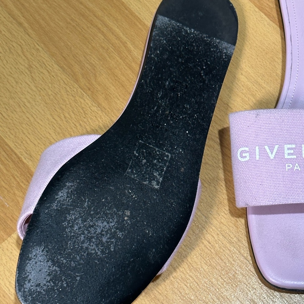 Givenchy Women's Pink Slide Sandals Size 38.5 - Picture 3 of 4